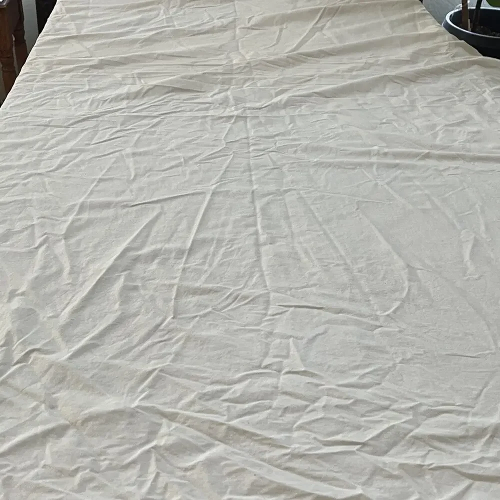 Pottery Barn Duvet Cover Full Queen 92 in x 88 in Gray 100% Cotton Button Close